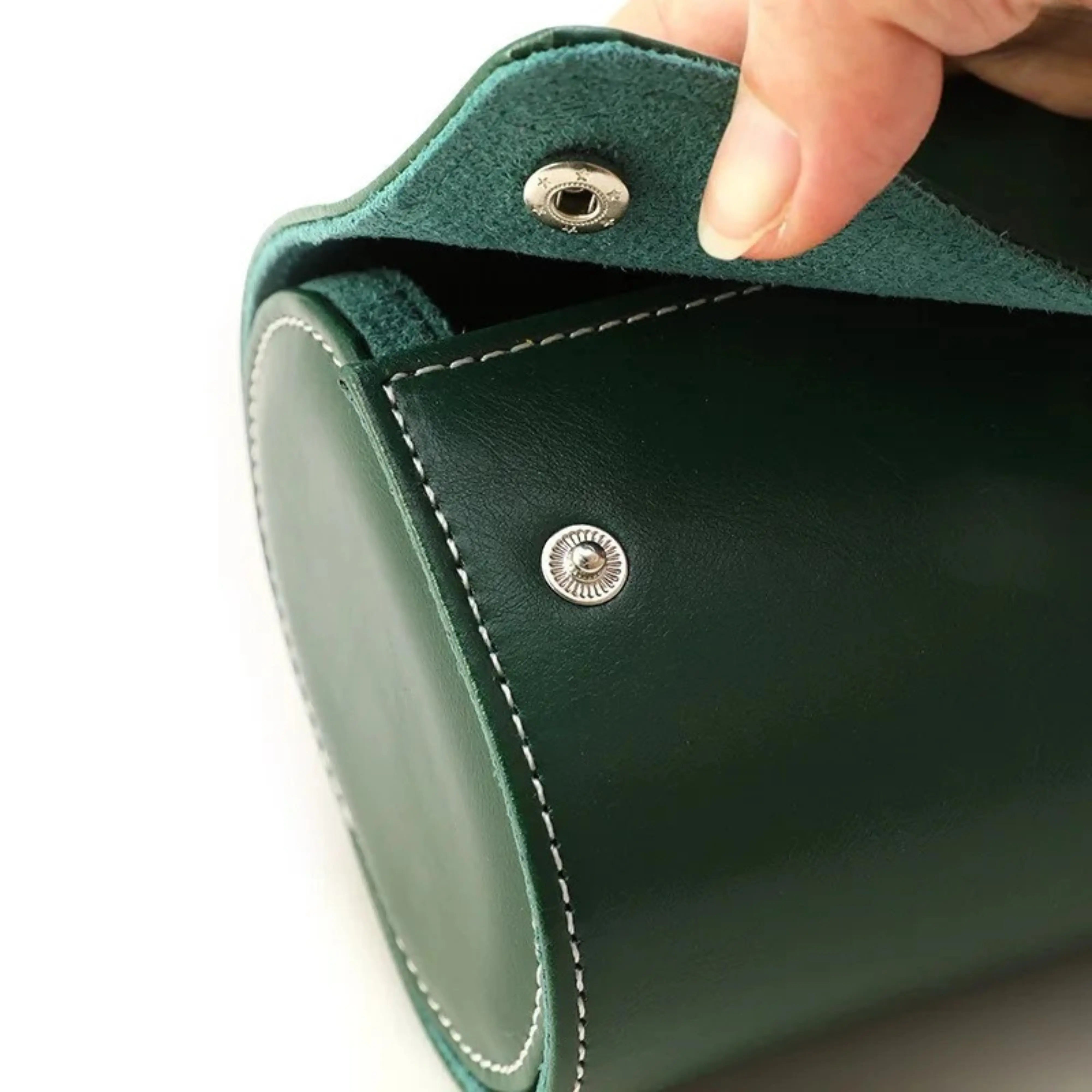 Premium Leather Watch Case